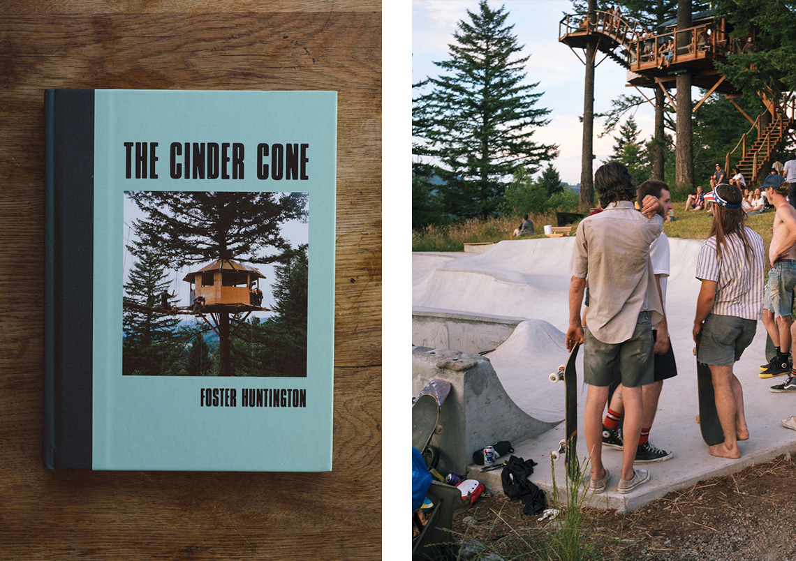 Image of the cinder cone book and the tribe 