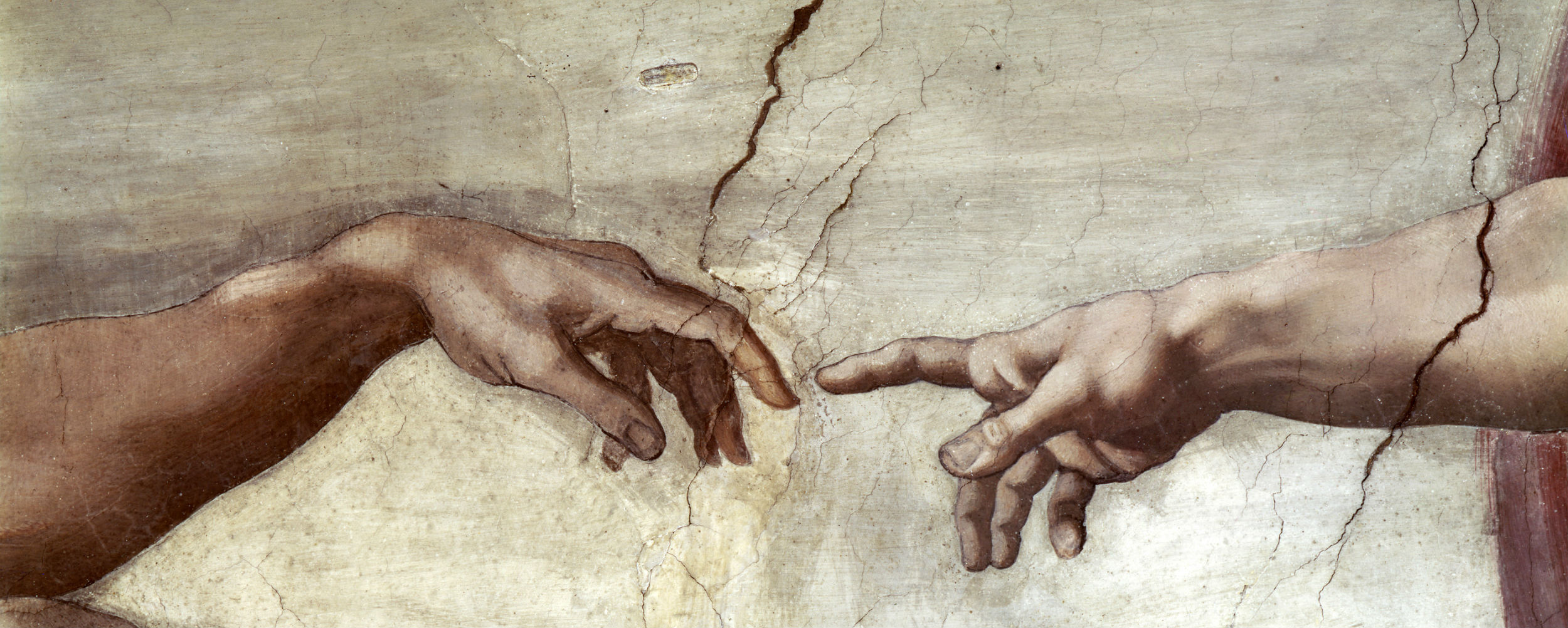 Человек соприкасается с искусством с самого рождения. Микеланджело Сотворение Адама руки. Картина Микеланджело руки. Леонардо да Винчи Сотворение Адама. Леонардо да Винчи руки соприкасаются.