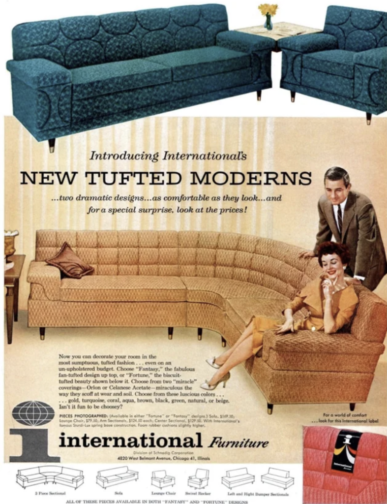 International Furniture, 1958