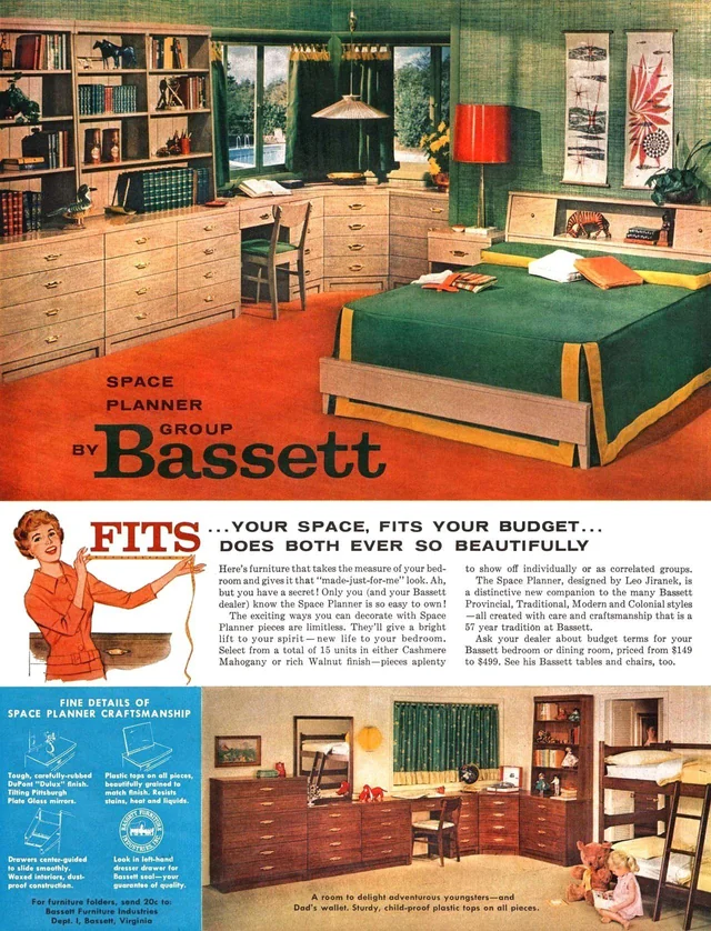 Basset Furniture Industries, 1959
