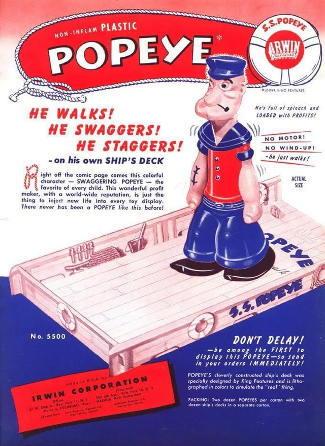 Irwin Toys, 1949