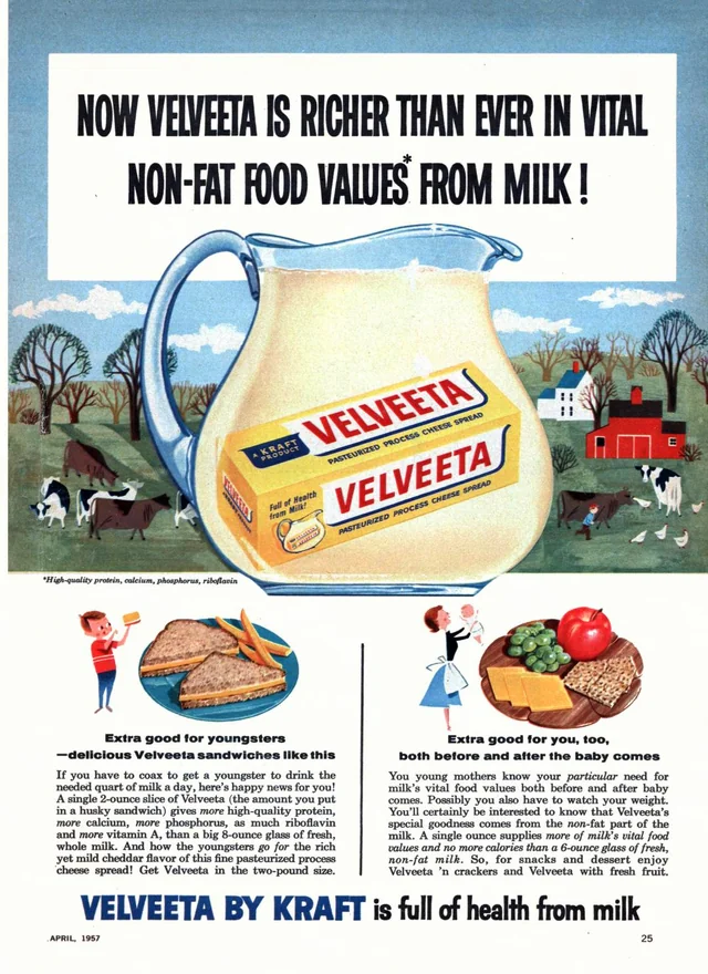 Velveeta, 1957