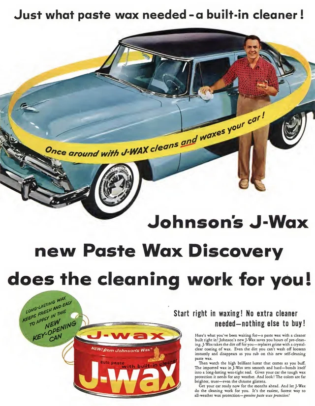 Johnson's J Wax, 1956