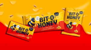 Bit O Honey packaging