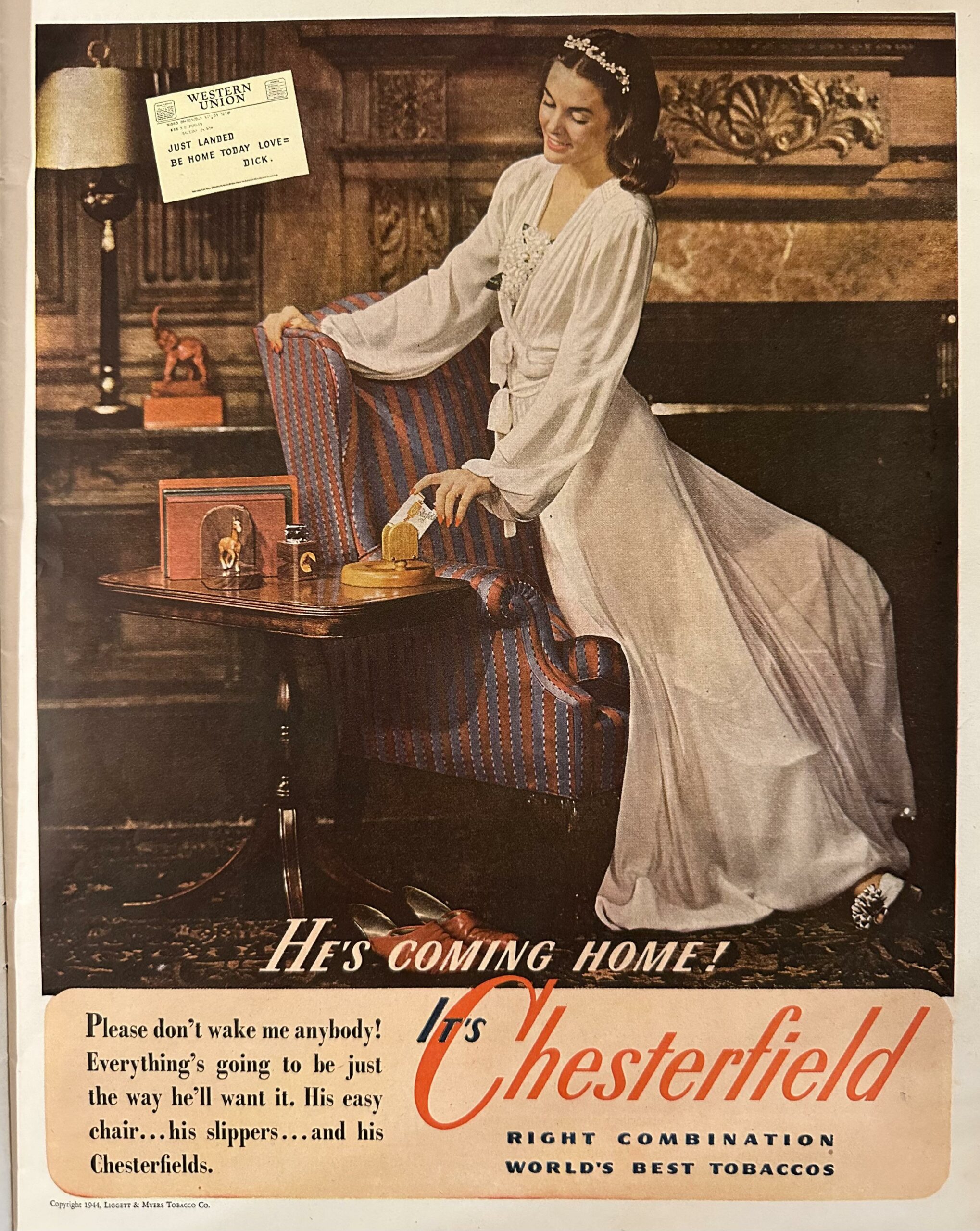 Chesterfield, 1944