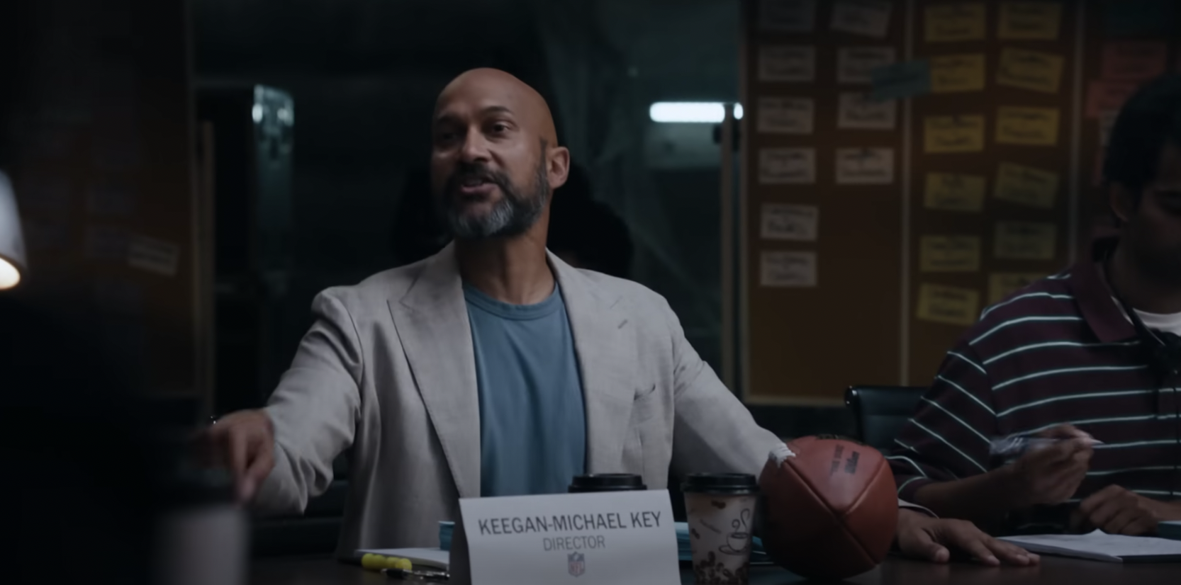 Keegan-Michael Key is the director of the NFL reality show in this campaign to celebrate the opening of the 2023 season.