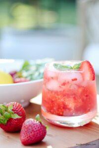 Strawberry Basil Cocktail