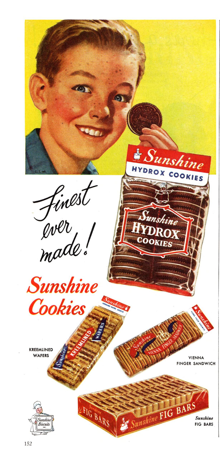 finest ever made! Sunshine Cookies