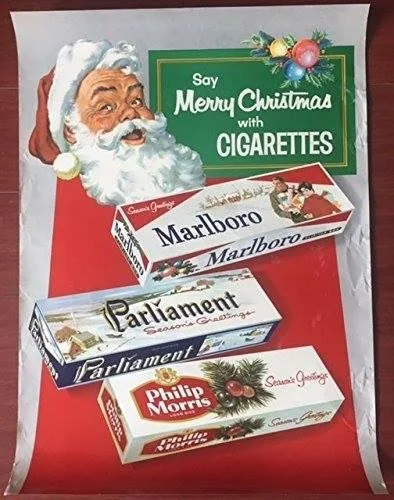 Say Merry Christmas with a Cigarette