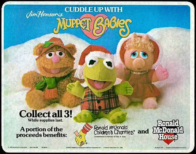 Cuddle up with muppet babies