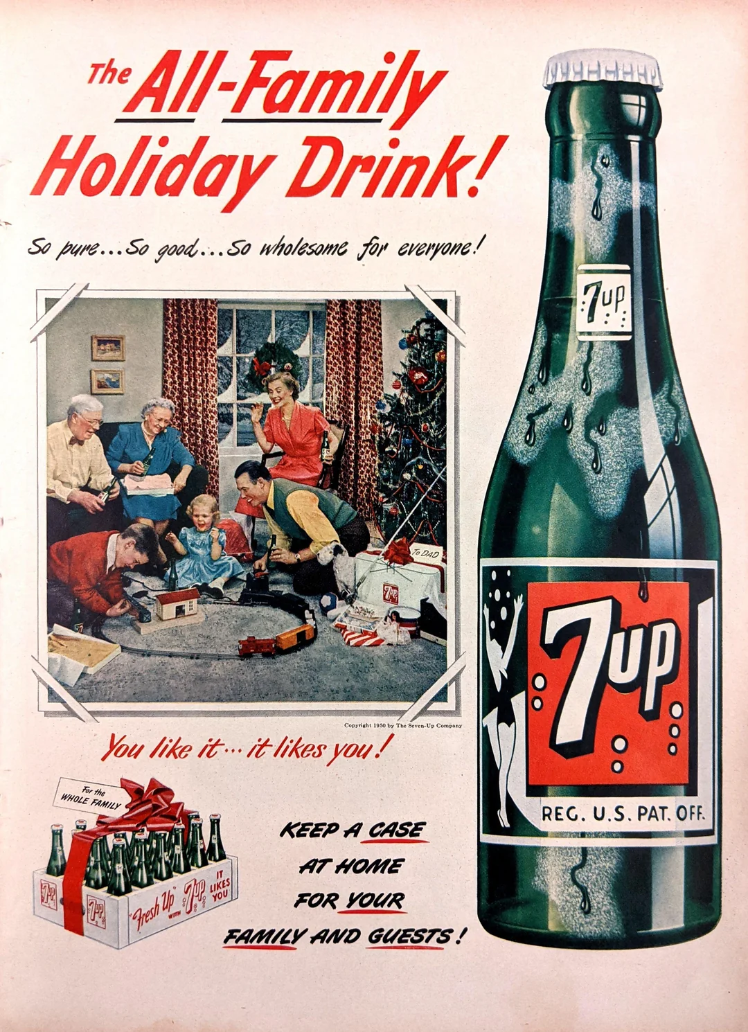 the All-Family Holiday Drink! So pure... So good... So wholesome for everyone!