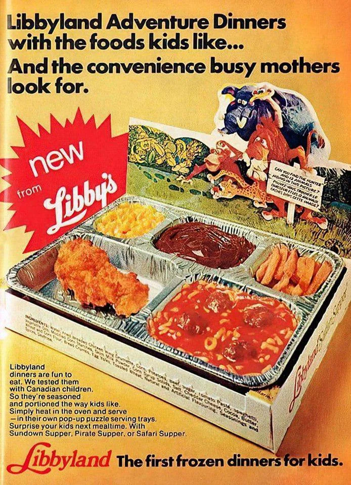 Libbyland Adventure Dinners with the foods kids like... And the convenience busy mothers look for.
