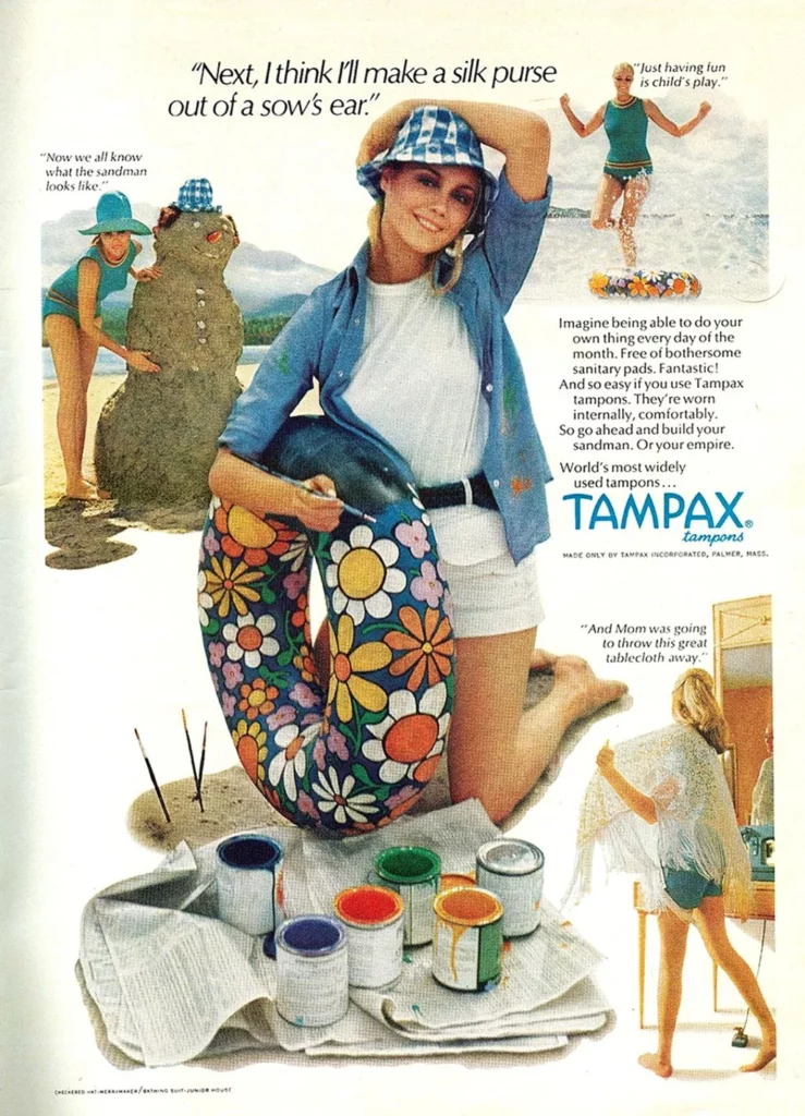 Tampax, 1970