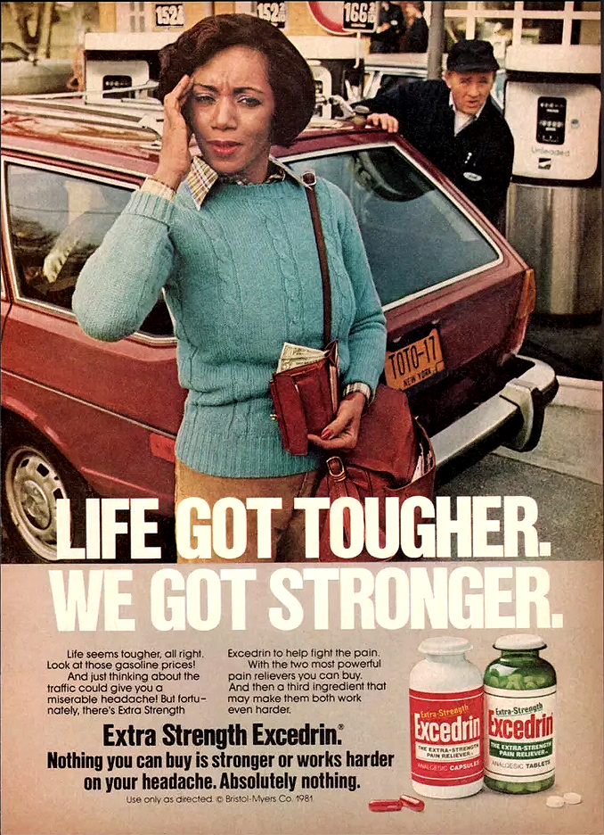 Excedrin, 1981